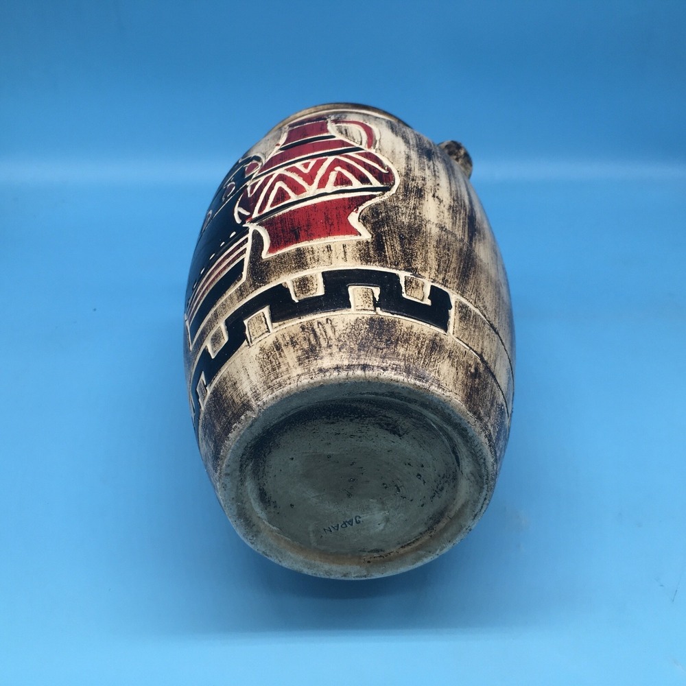 Vintage Egyptian Pharaoh Mid Century Vase - Picture 6 of 8